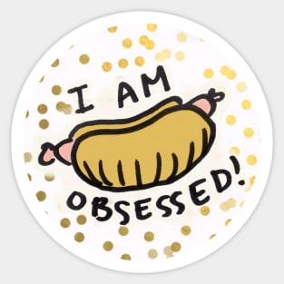 Jubilee's Hot Dog Obsession Sticker